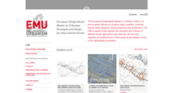 Desktop Screenshot of emurbanism.eu